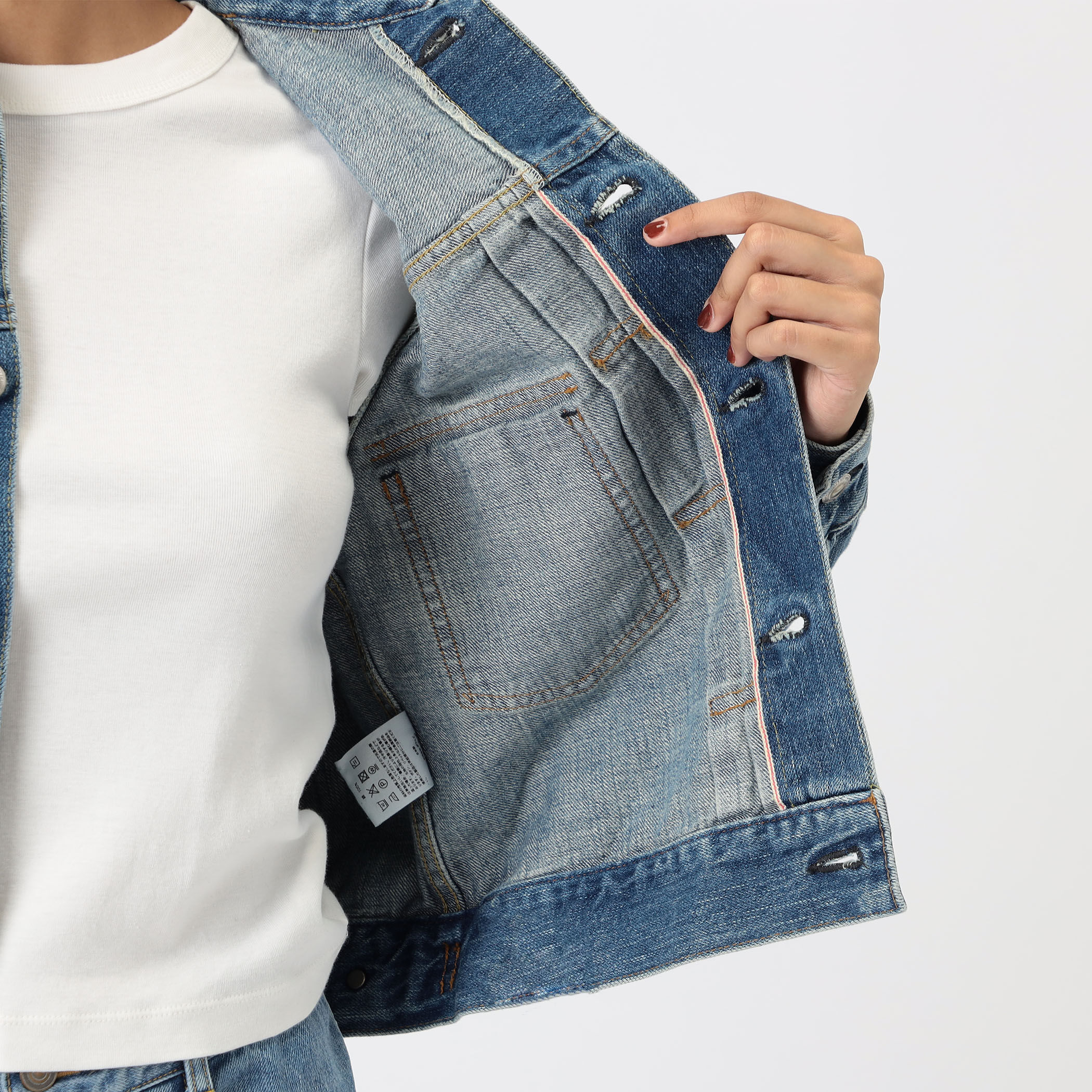 HYKE BALLOON SLV DENIM JK TYPE2｜トゥモローランド 公式サイト