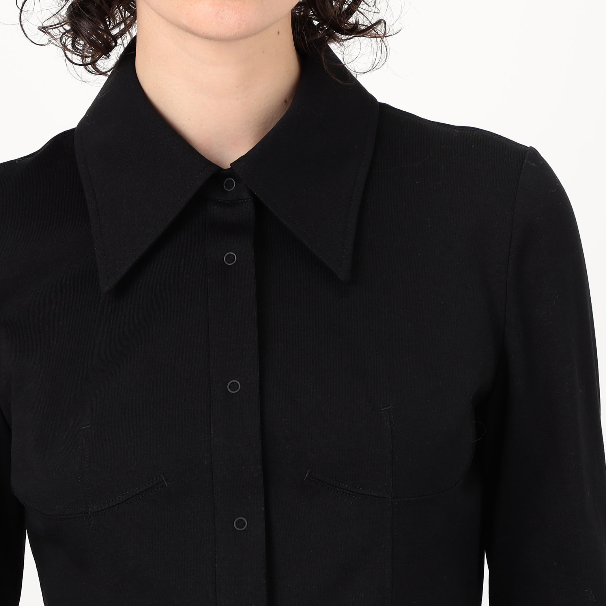 Mame Kurogouchi Cotton Jersey Shirt｜トゥモローランド 公式サイト