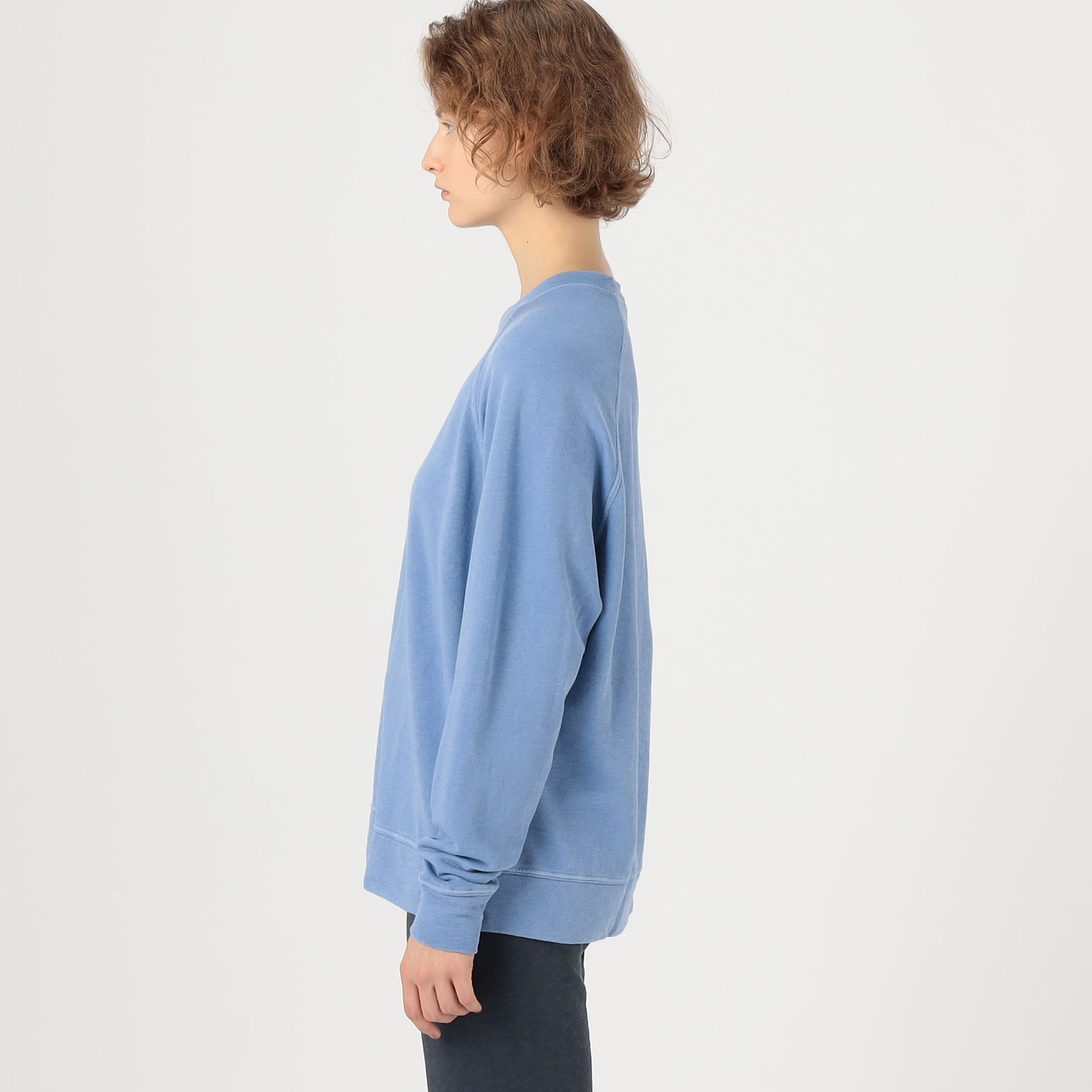 バックパイルスエット ラグランスリーブプルオーバー WXA3657
