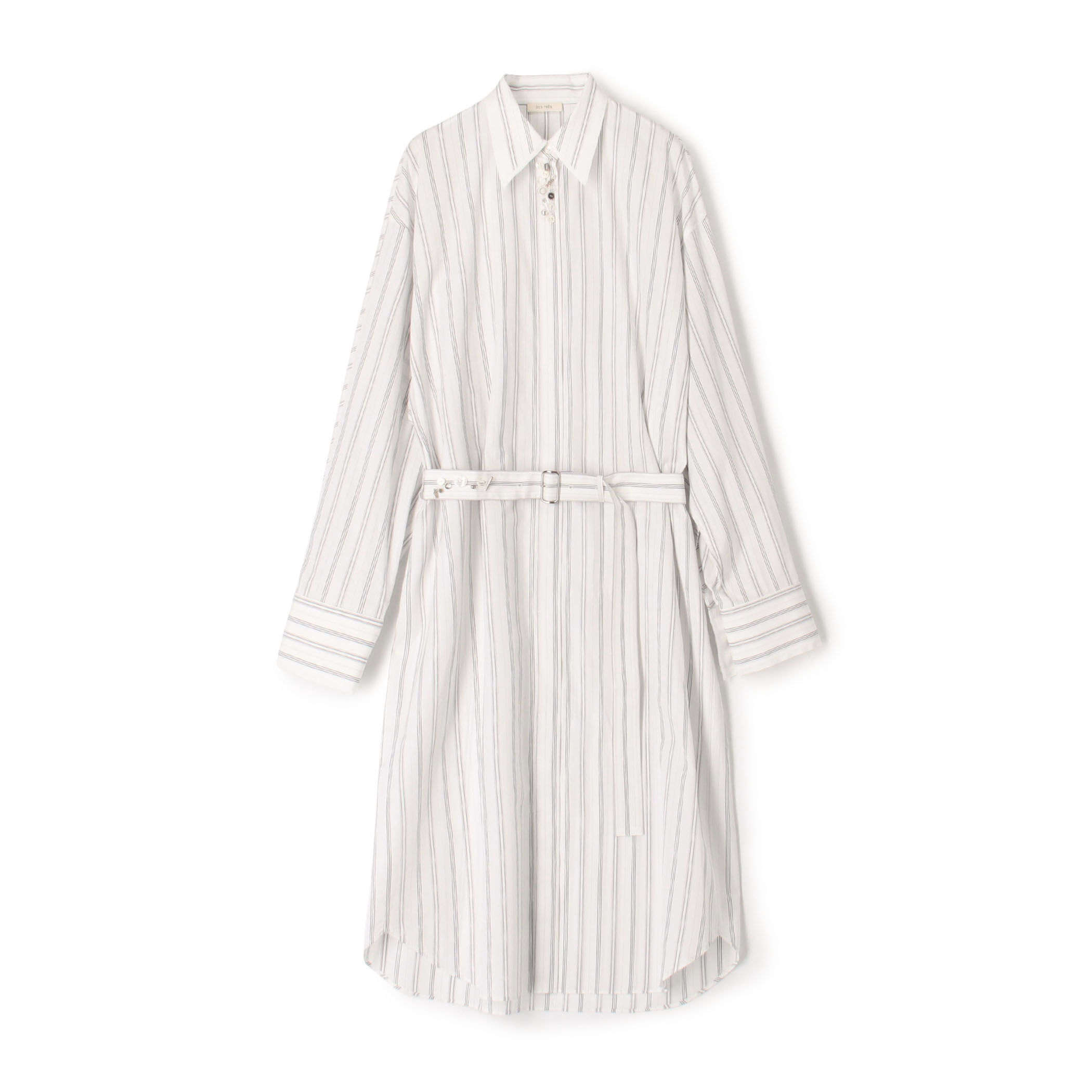 コンパクトプレーンコットン シャツワンピース｜トゥモローランド 公式通販