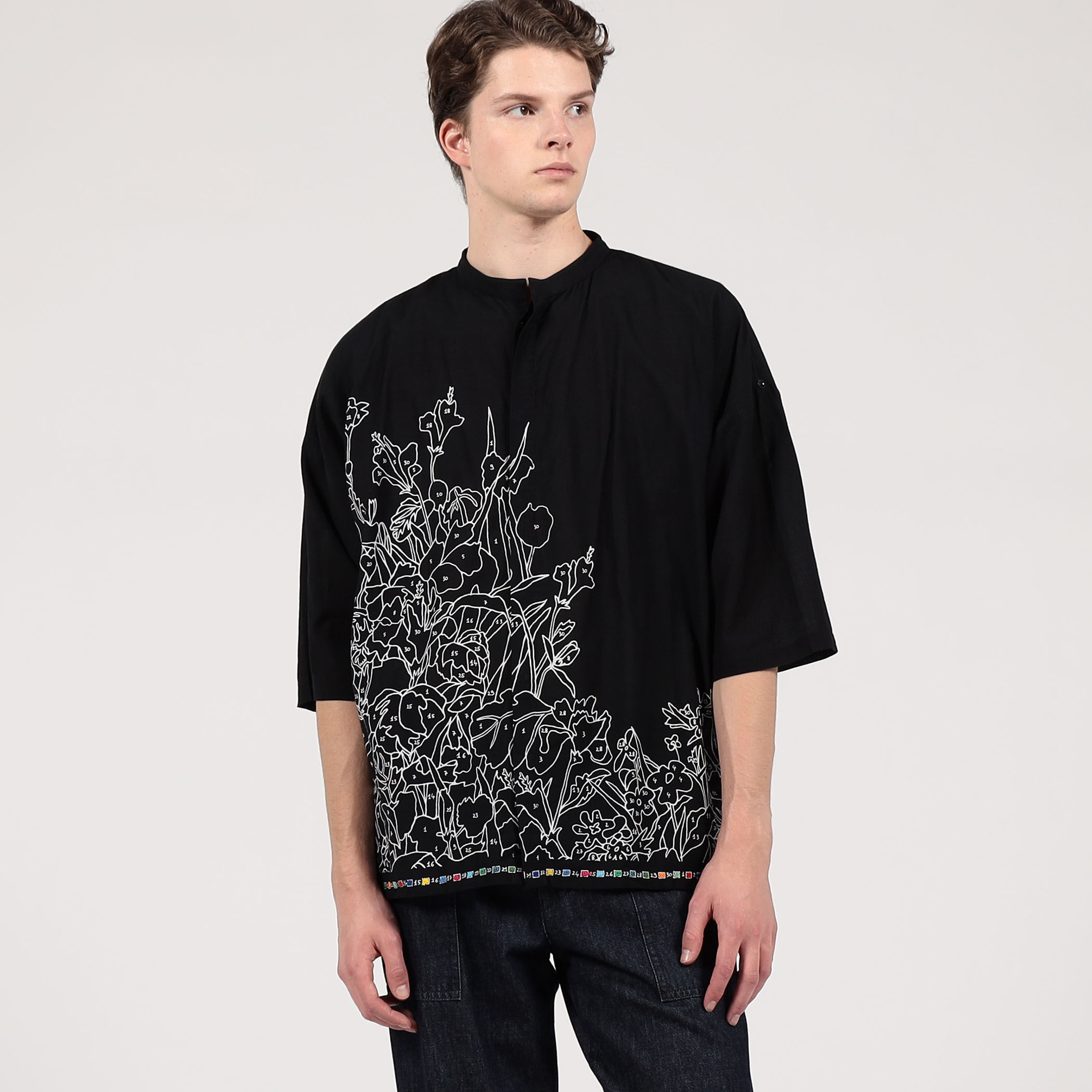 海外希少【PHOEBE PHILO】カットコラーTシャツ クリーム 半袖 PHOEBE PHILO(フィービーファイロ) ブラウス・シャツ(レディース
