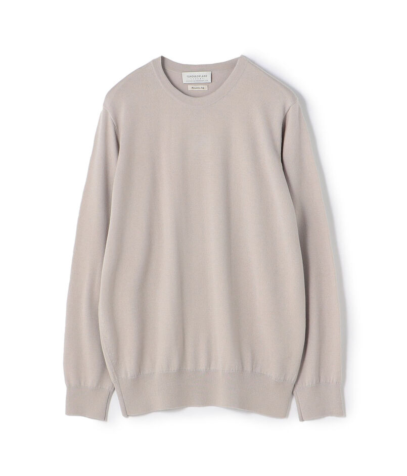 TOMORROWLAND tricot スーパーカシミヤ クルーネックプルオーバー