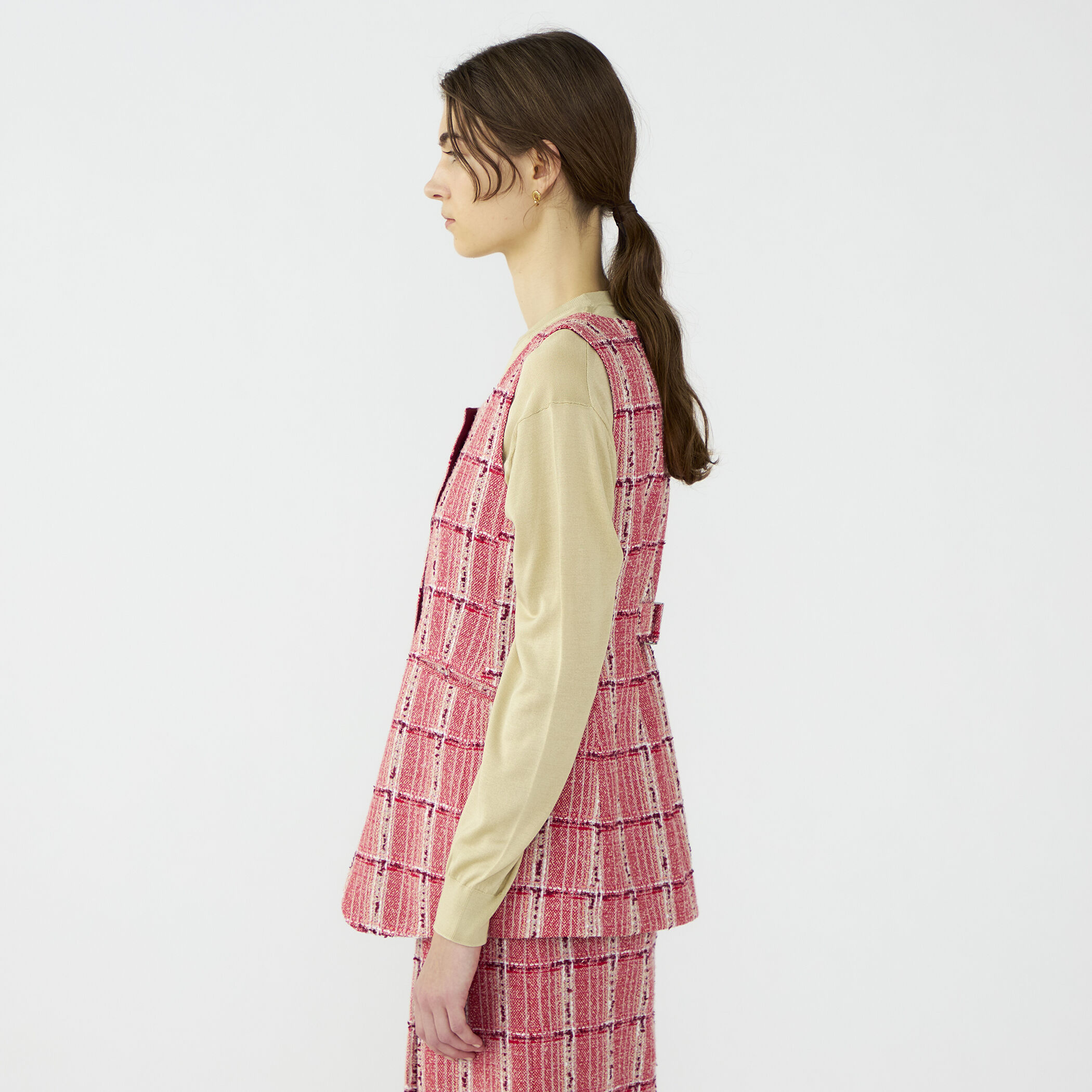 Cherry Pie スクエアネックジレ｜トゥモローランド 公式通販