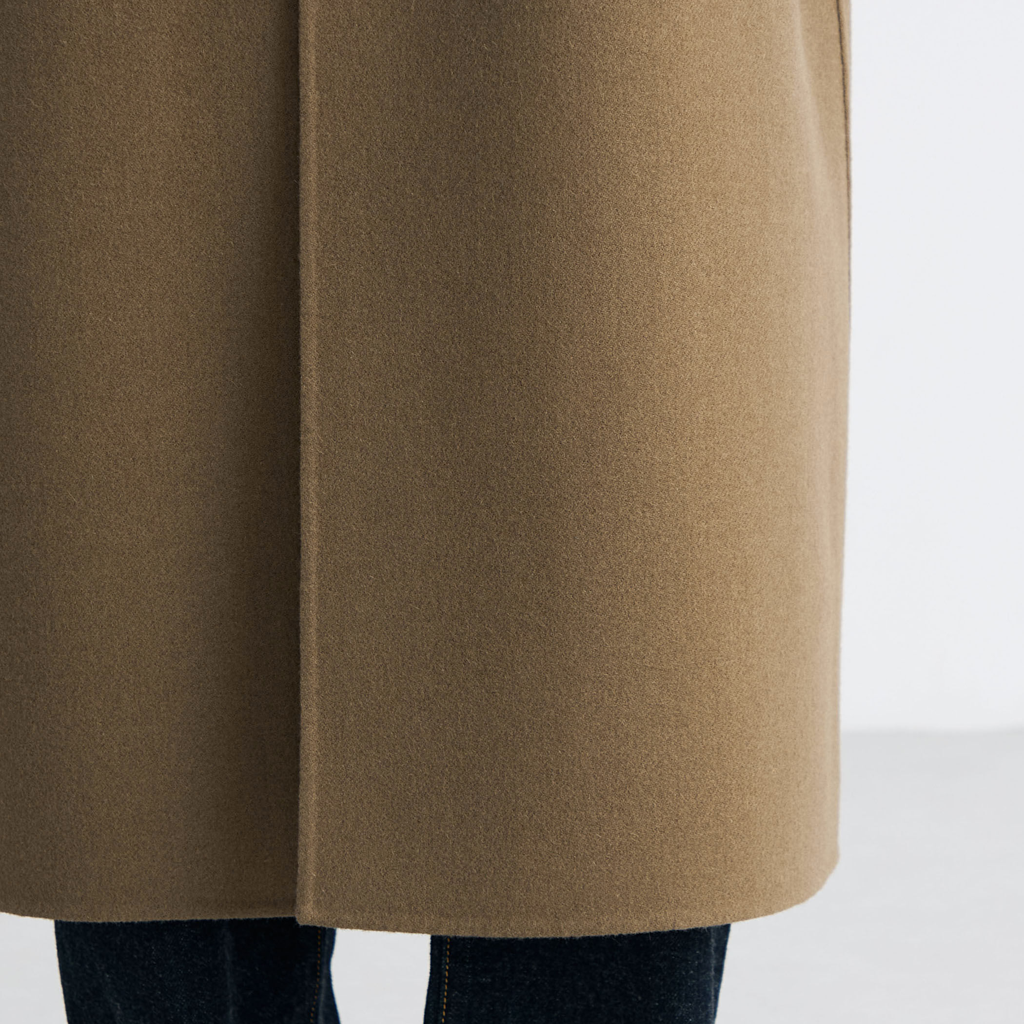 美品！！max&co. ウールカシミヤ　ダブルフェイスコート 　キャメル女優襟 ウールカシミヤ ダブルフェイス ロングコート｜トゥモローランド 公式通販