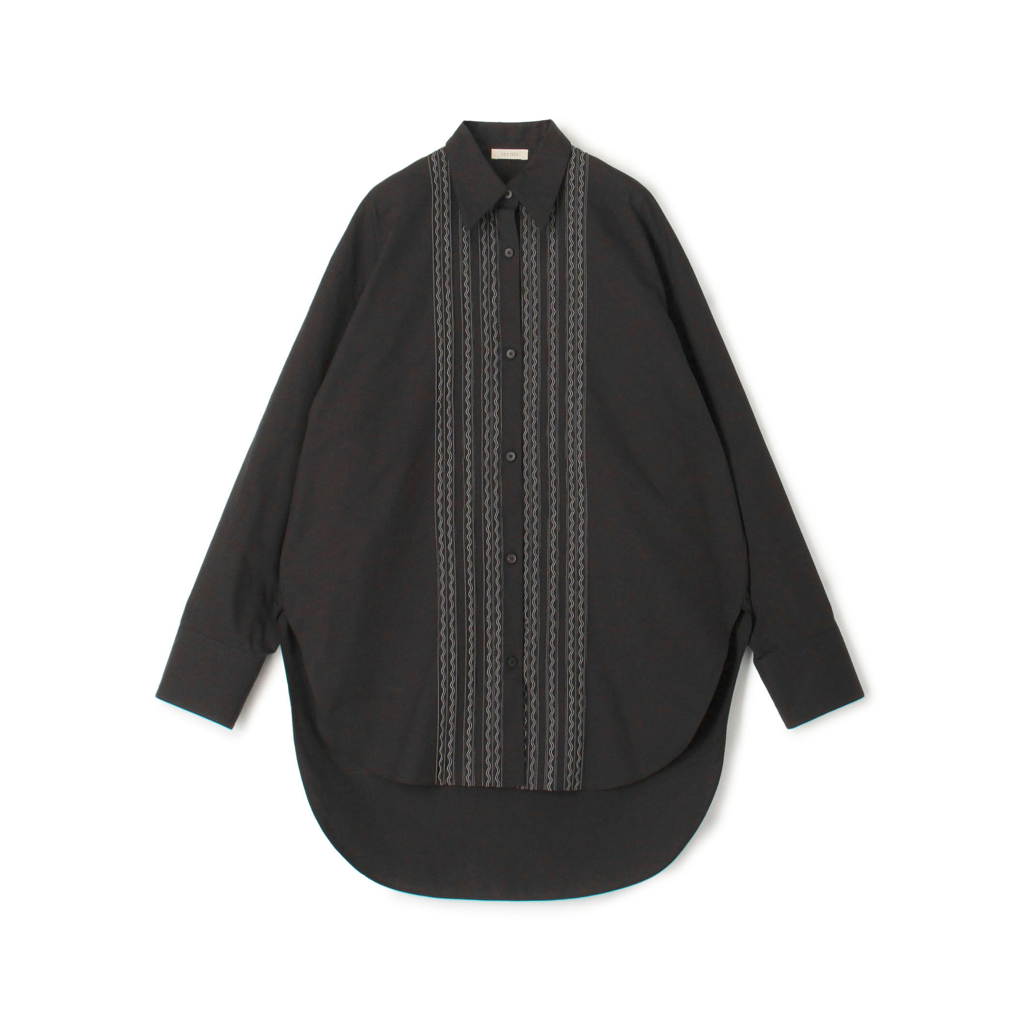 【SALE】 スビンコットンツイル チュニックシャツ｜トゥモローランド 公式通販 トップス