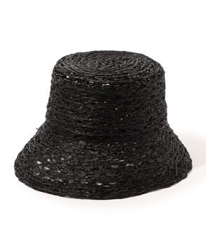 ■KIJIMA TAKAYUKI RAFFIA バケットハット