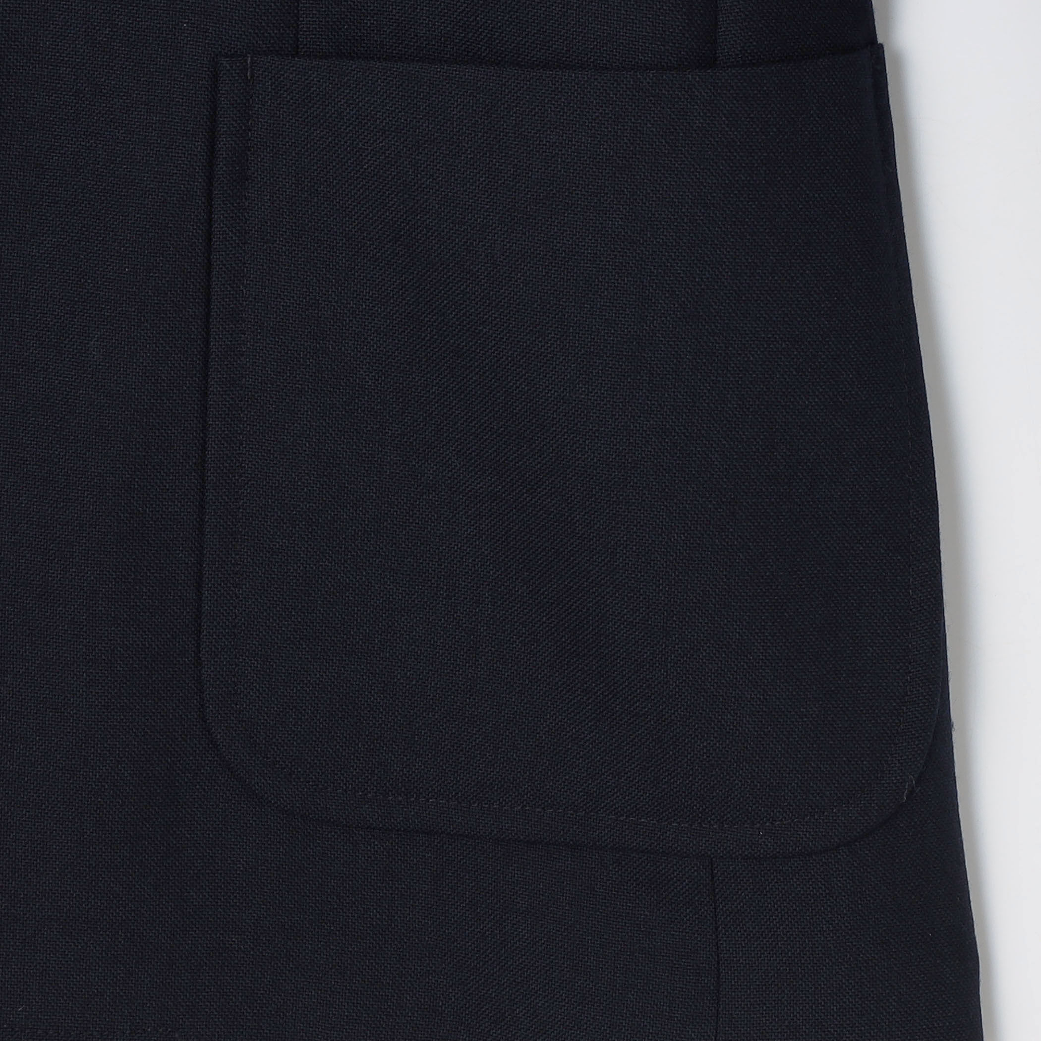 ウール シングルブレステッド2Bブレザー FOX BROTHERS