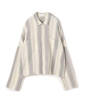 エアリーサッカー ワイドフィットシャツ