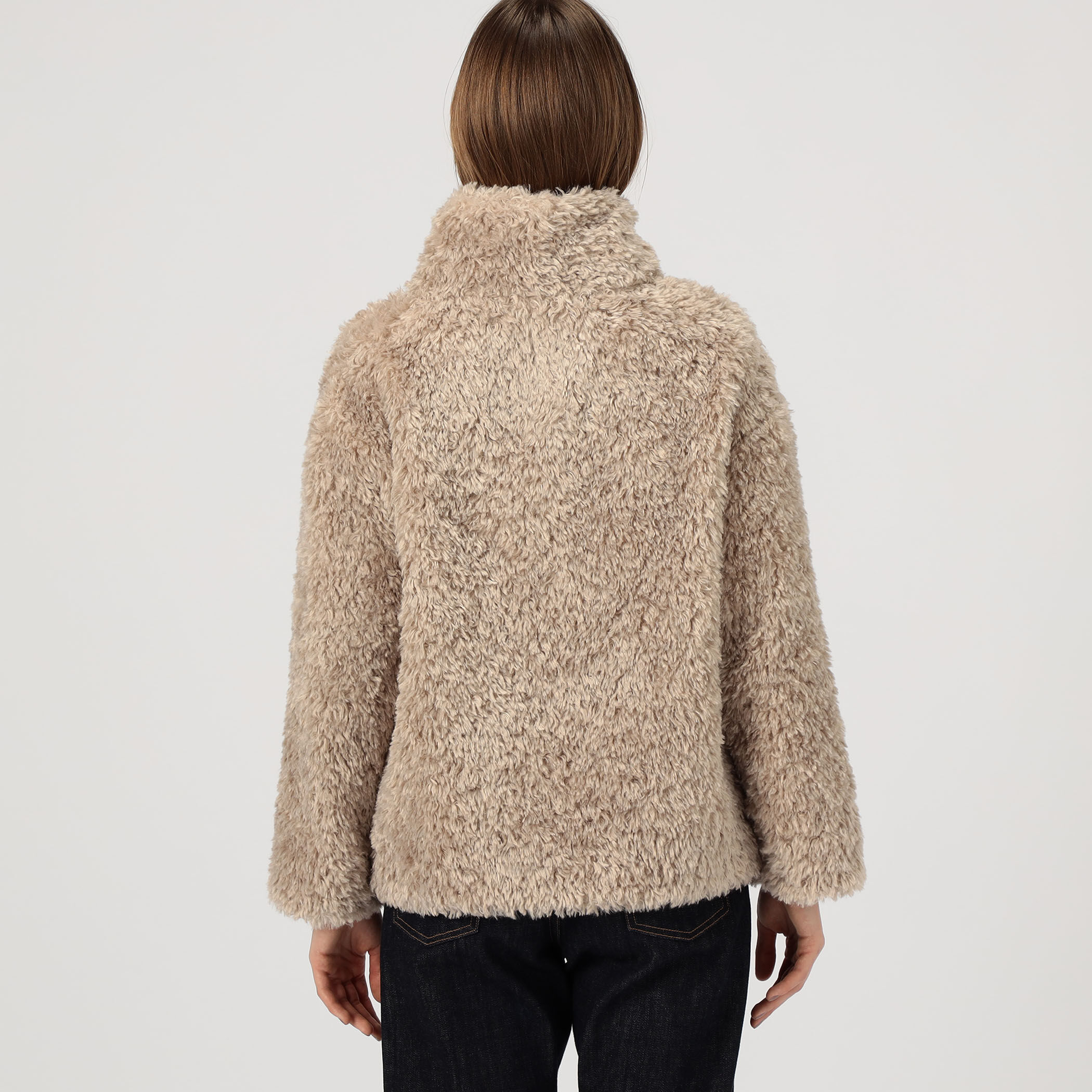 HERNO カーリーエコファー レザーベルトブルゾン｜トゥモローランド