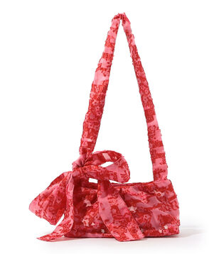 CECILIE BAHNSEN BEADS BAG2 フラワービーズ リボンバッグ