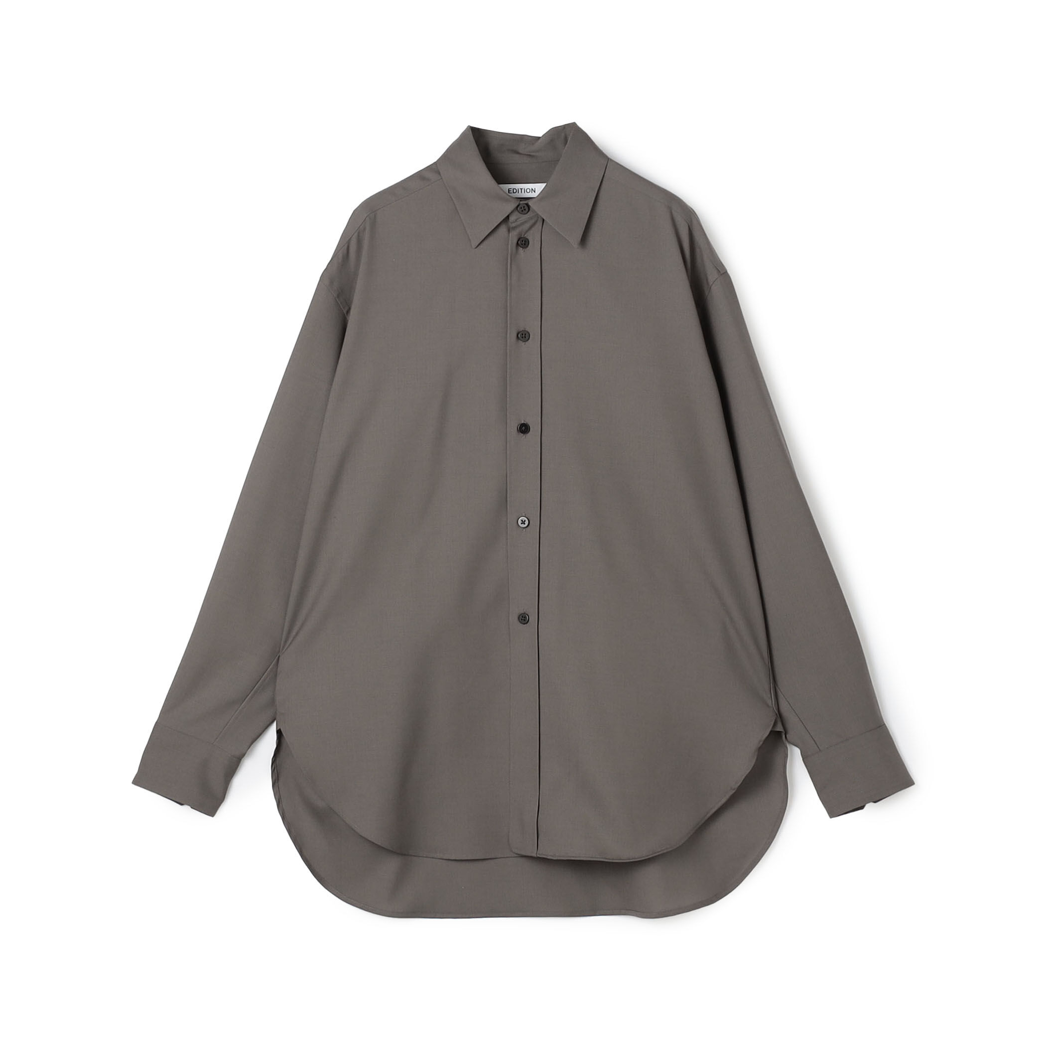 WEB先行予約】Super120'sウォッシャブルウール リラックスシャツ