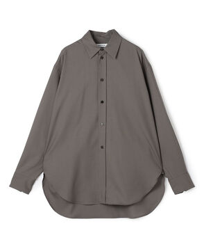 【WEB先行予約】Super120'sウォッシャブルウール リラックスシャツ