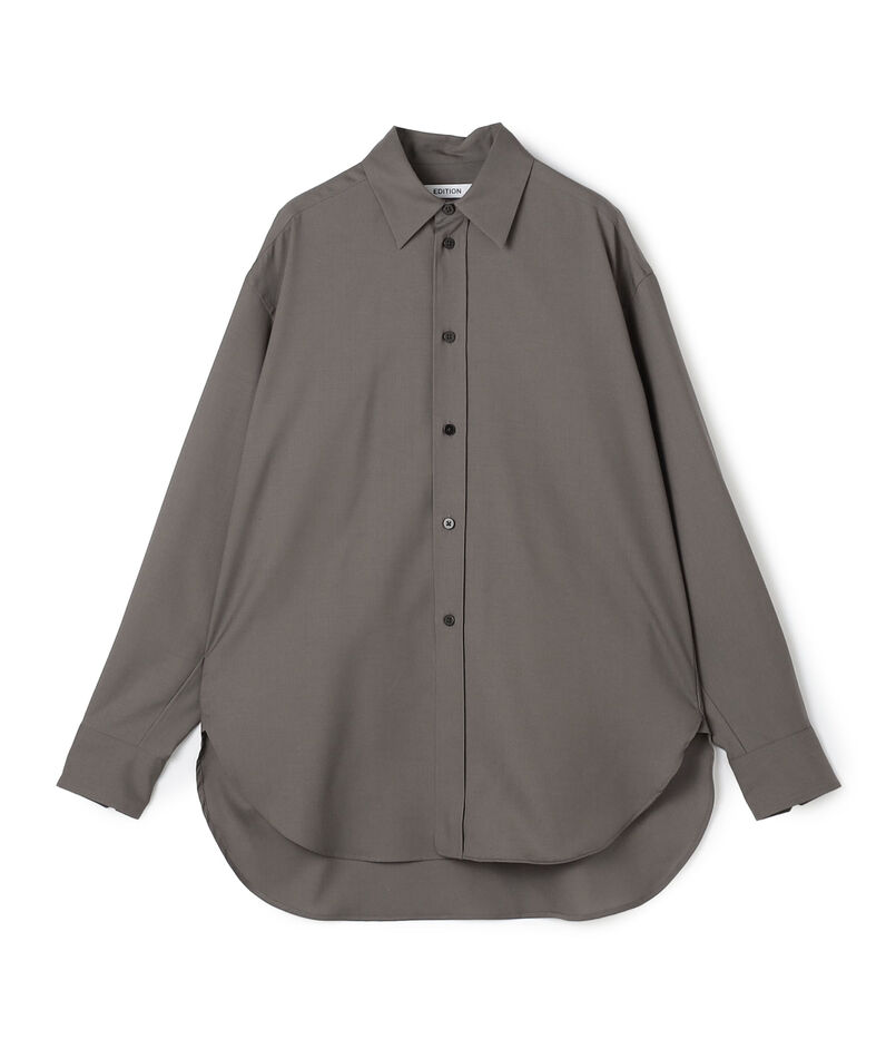 【WEB先行予約】Super120'sウォッシャブルウール リラックスシャツ