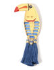 MERCEDES SALAZAR BIRD GOLDEN BLUE ブローチ