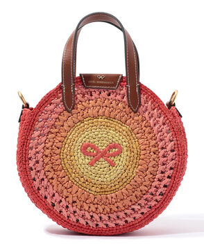 ANYA HINDMARCH SMALL ROUND BOW TOTE バッグ