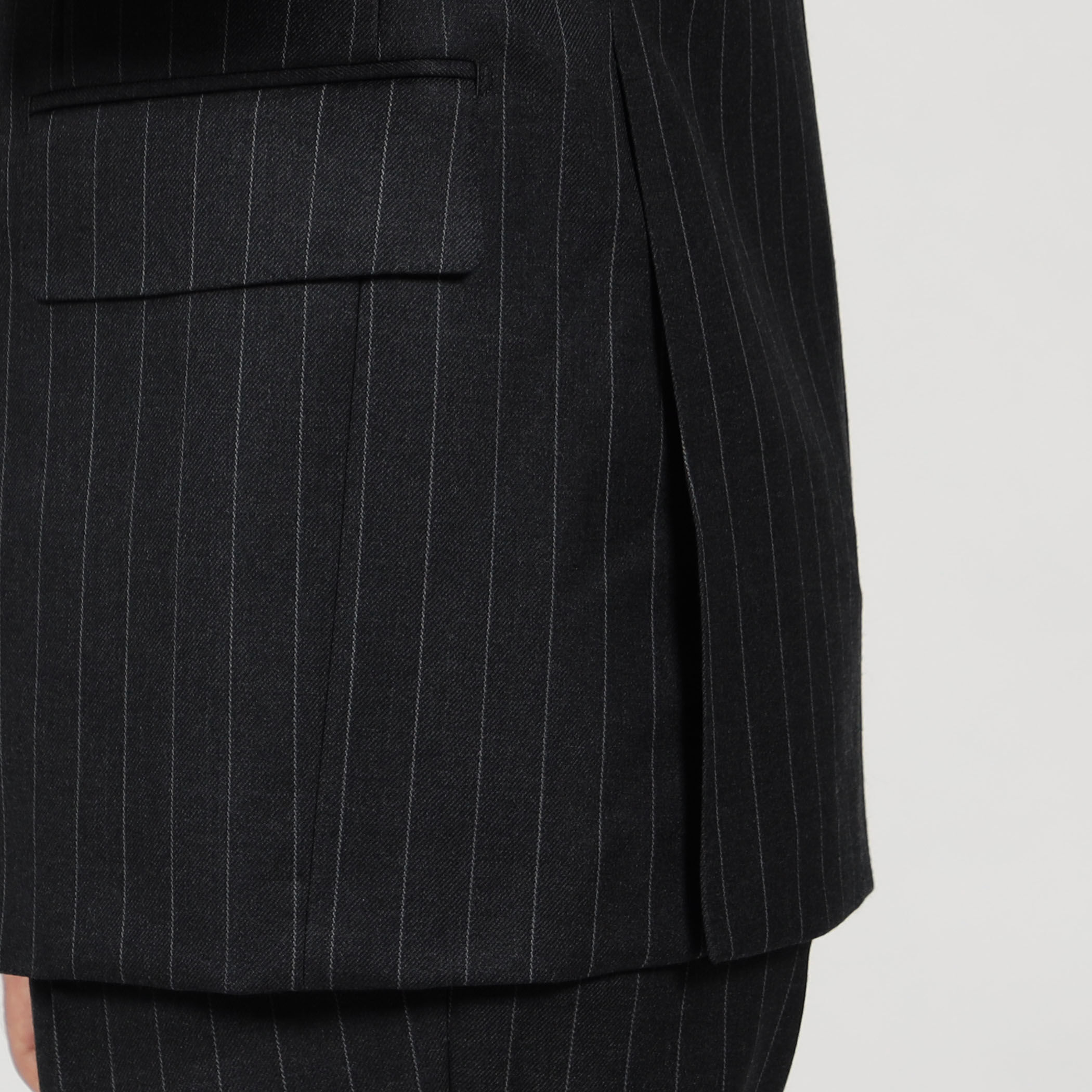 ウール シングルブレステッド2Bスーツ ISLAND FLEECE E.Zegna