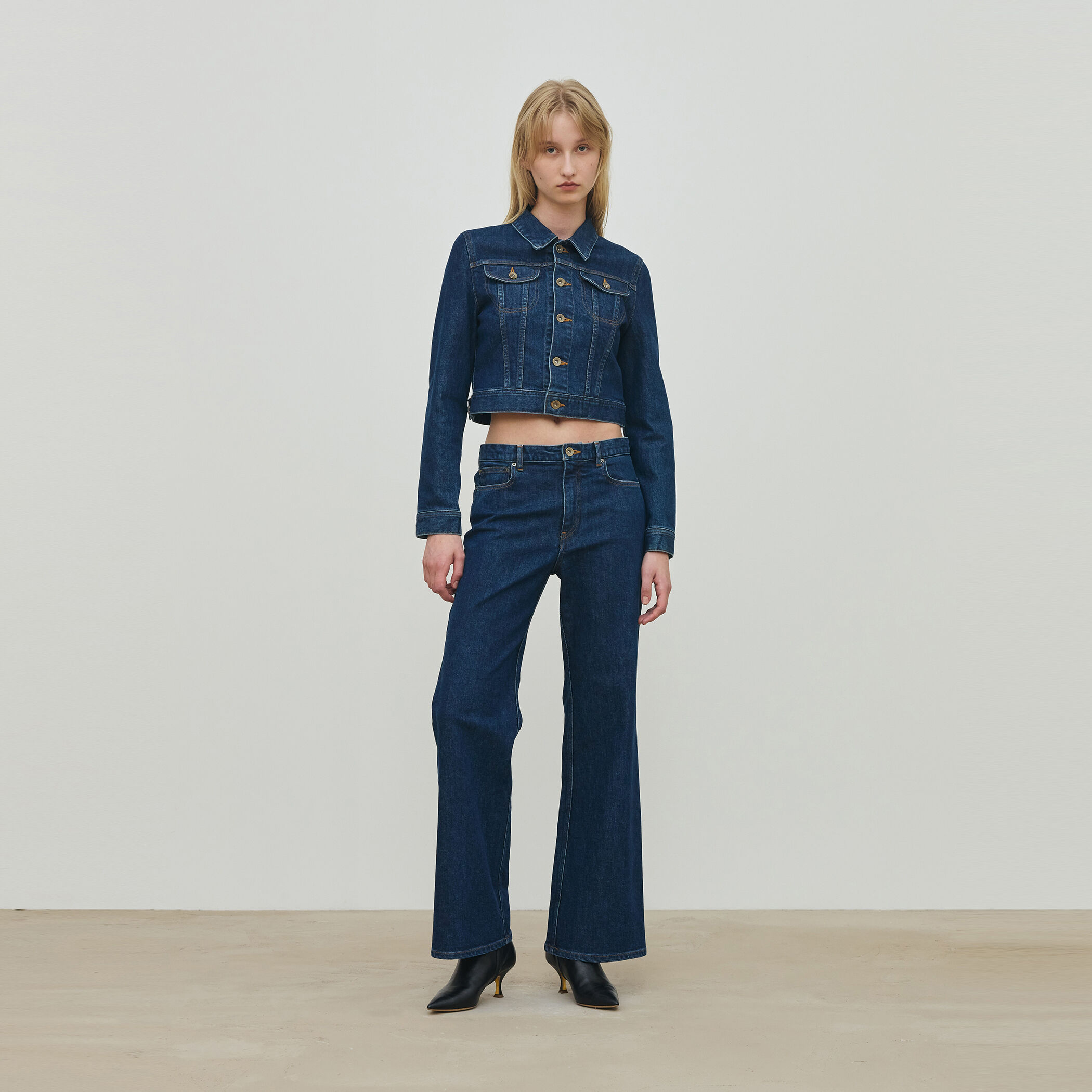 トゥモローランド デニムジャケット セール】【別注】Lee Westerner Jacket 7オンスリネンデニム