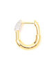 Otiumberg. Small Pave Staple ピアス