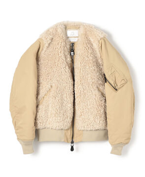 【別注】FAUX SHEARLING TYPE MA-1JACKET