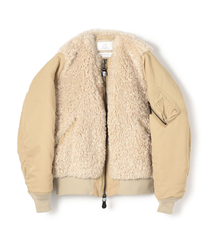 【別注】FAUX SHEARLING TYPE MA-1JACKET