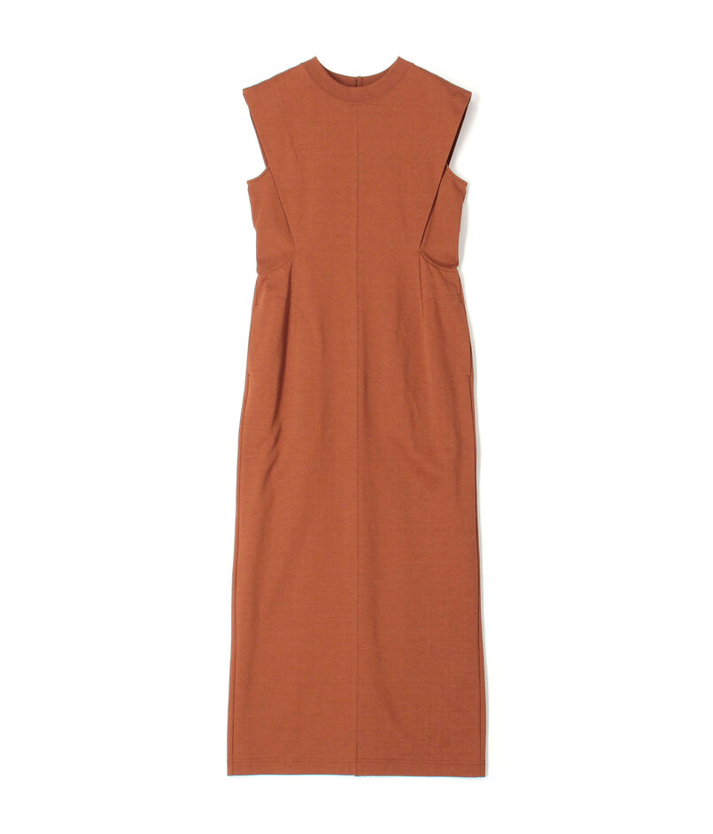 Mame Kurogouchi Cotton Jersey Sleeveless Dress
