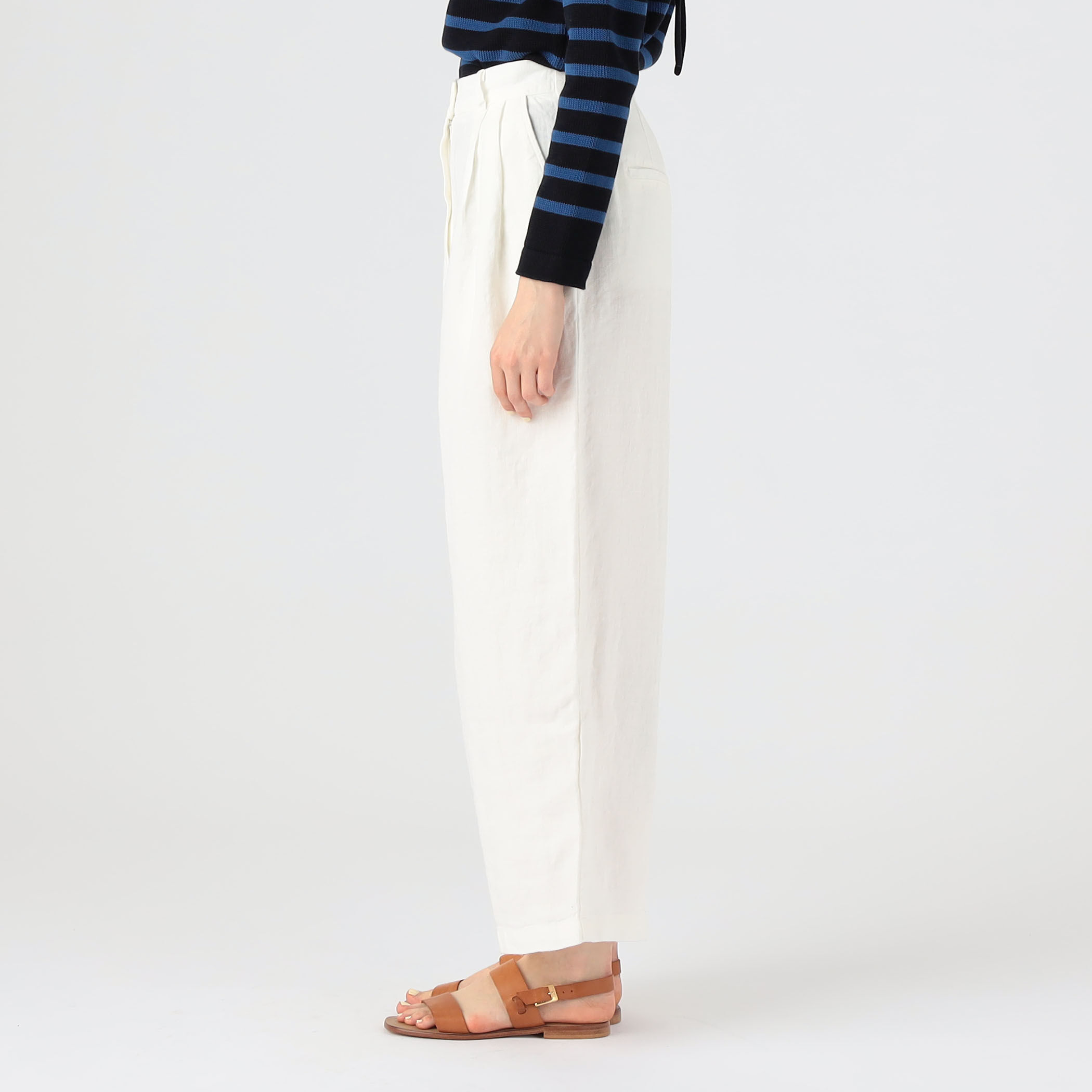 SHAINA MOTE BOY TROUSER リネンパンツ｜トゥモローランド 公式通販