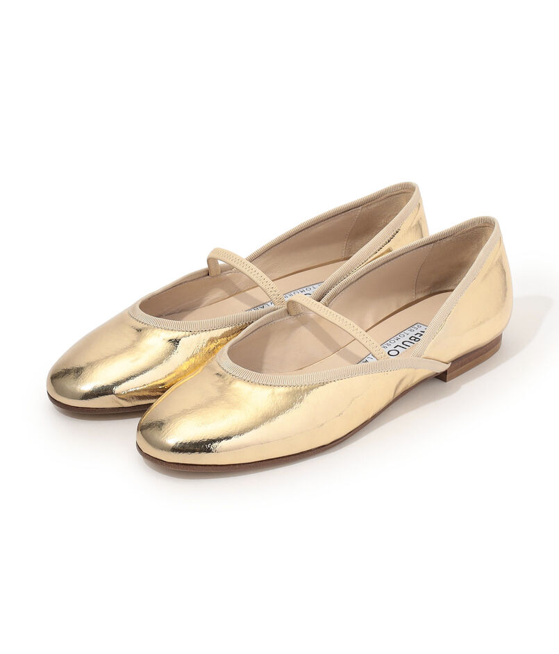 【別注】NEBULONI E.  BAND FLAT レザーシューズ