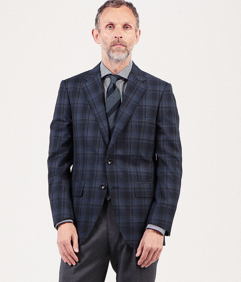 Super120'sウール シングルブレステッド2Bジャケット Dormeuil Super120'sウール シングルブレステッド2Bジャケット Dormeuil