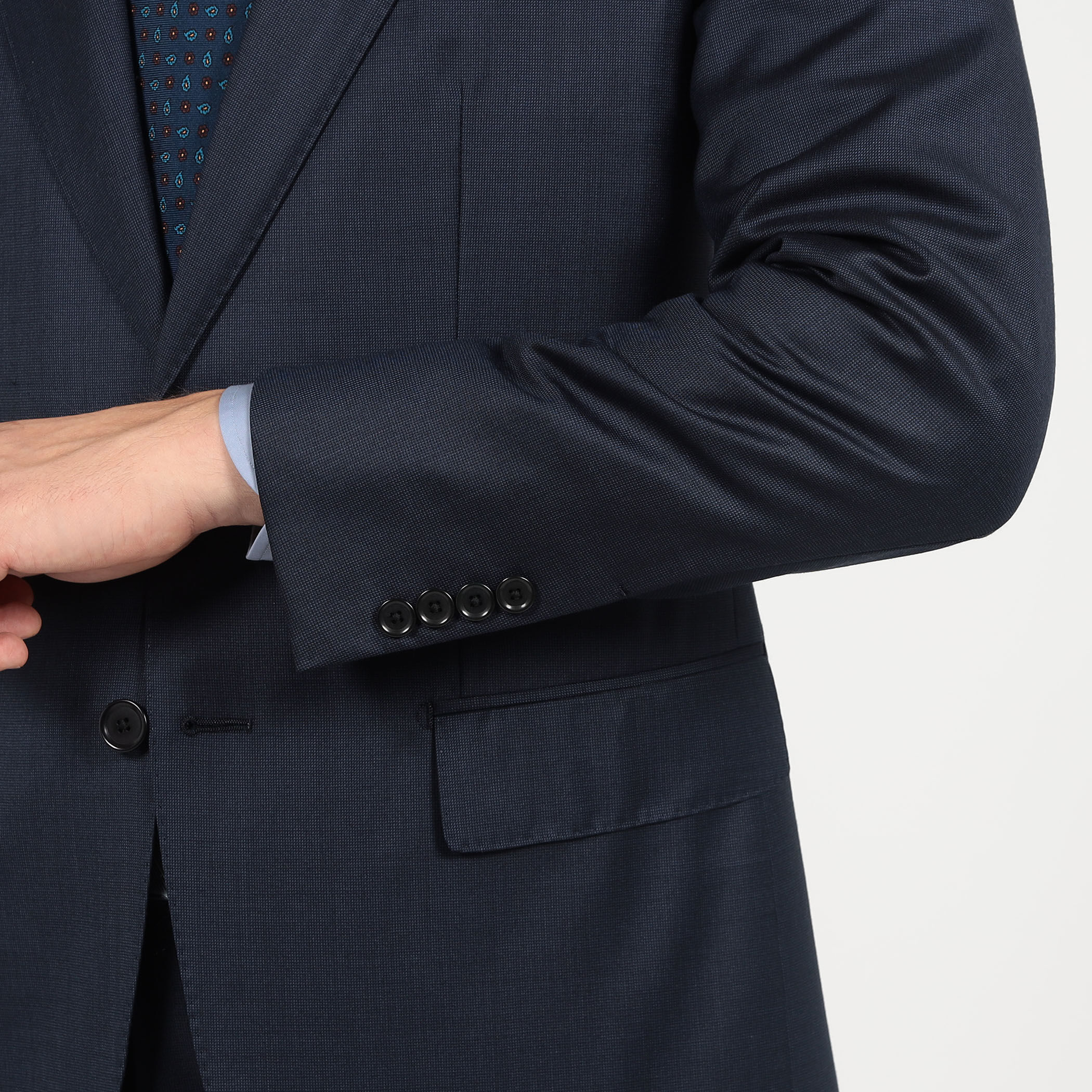 ウール シングルブレステッド 2Bスーツ TROFEO E.Zegna