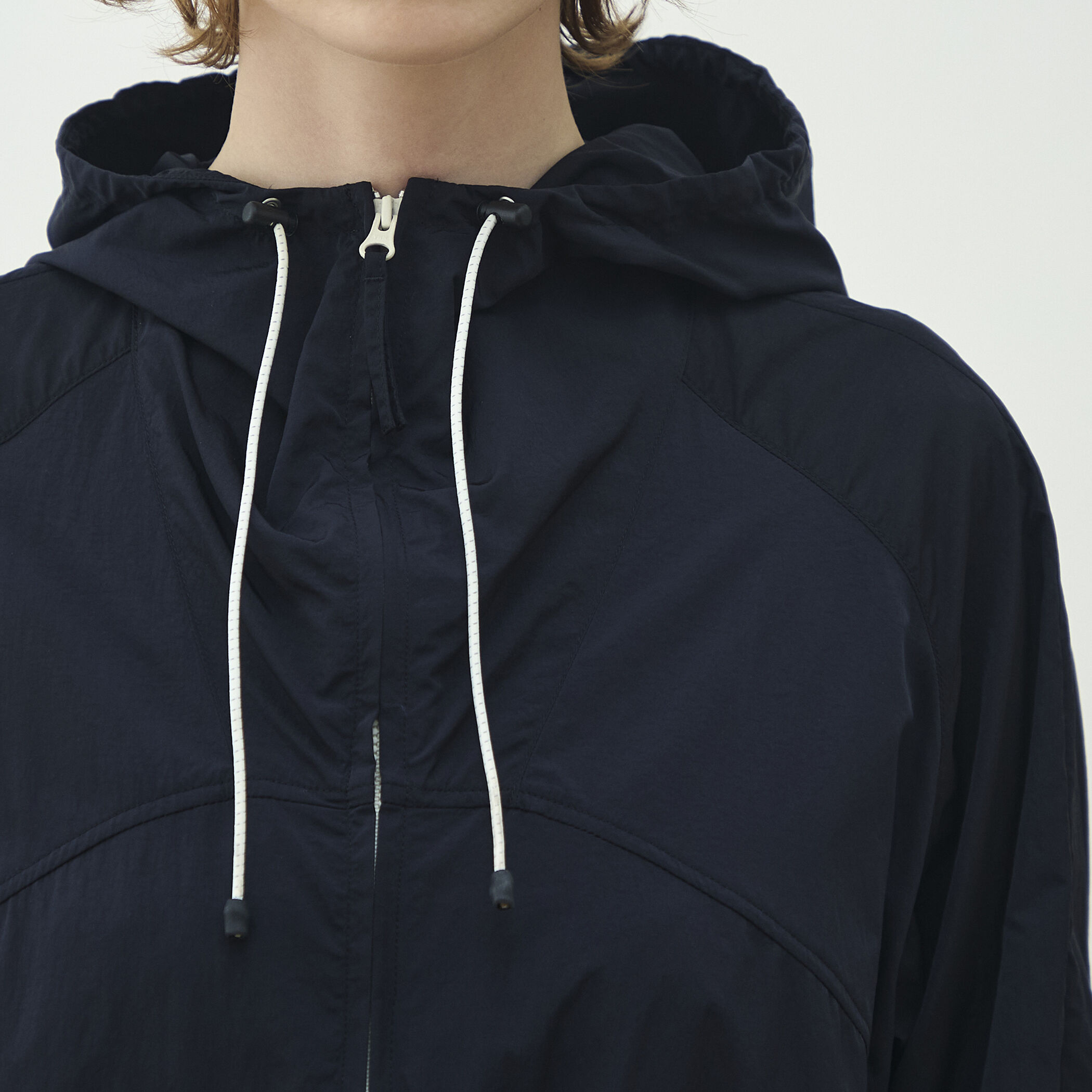 Y's (ワイズ) ワッシャー加工 ジップアップ エステル ブルゾン washer nylon】機能性を兼ね備えたワッシャーナイロンシリーズ｜417