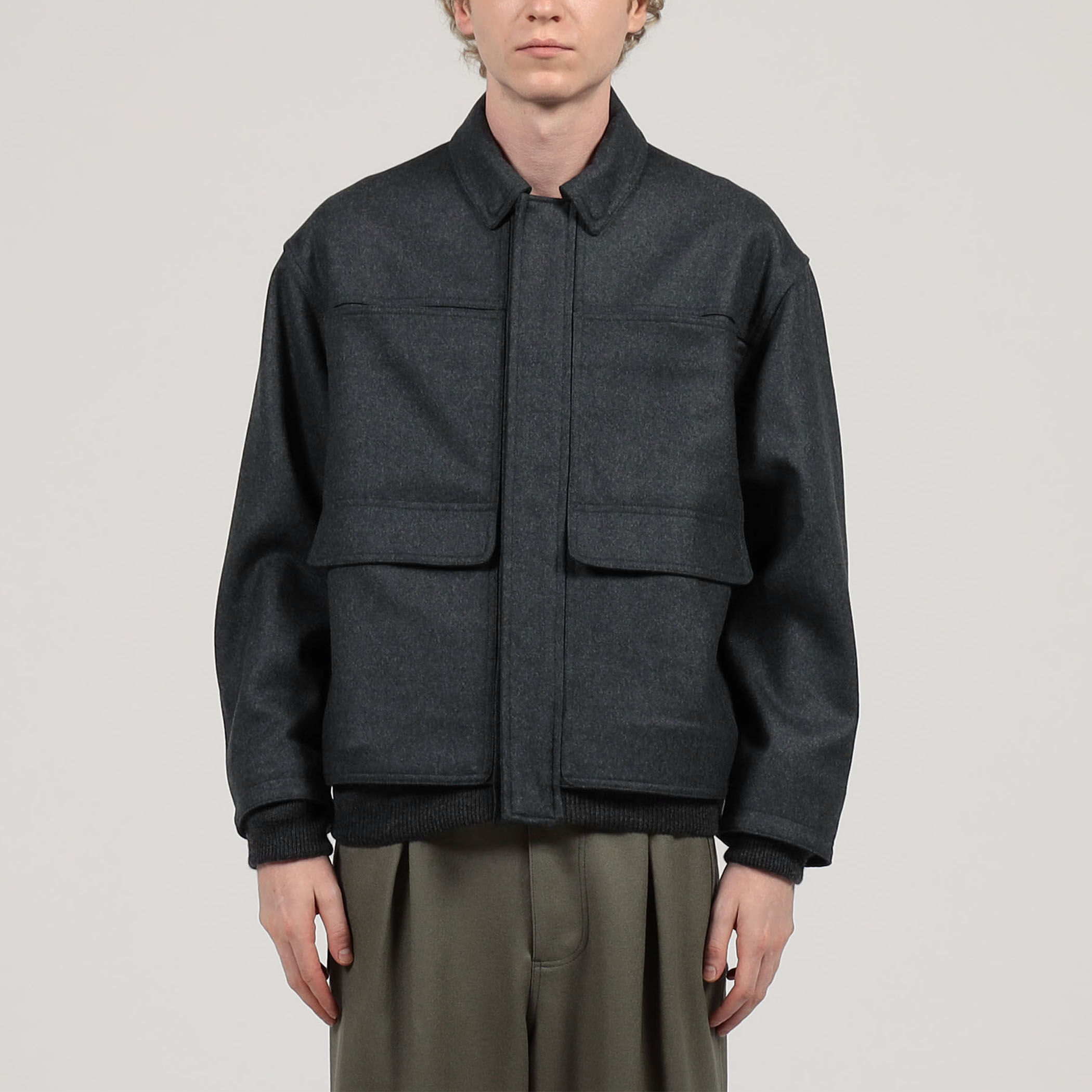 トゥモローランド　上質ブルゾン 楽天市場】【SALE／40%OFF】ドッキングチェック ジップアップブルゾン