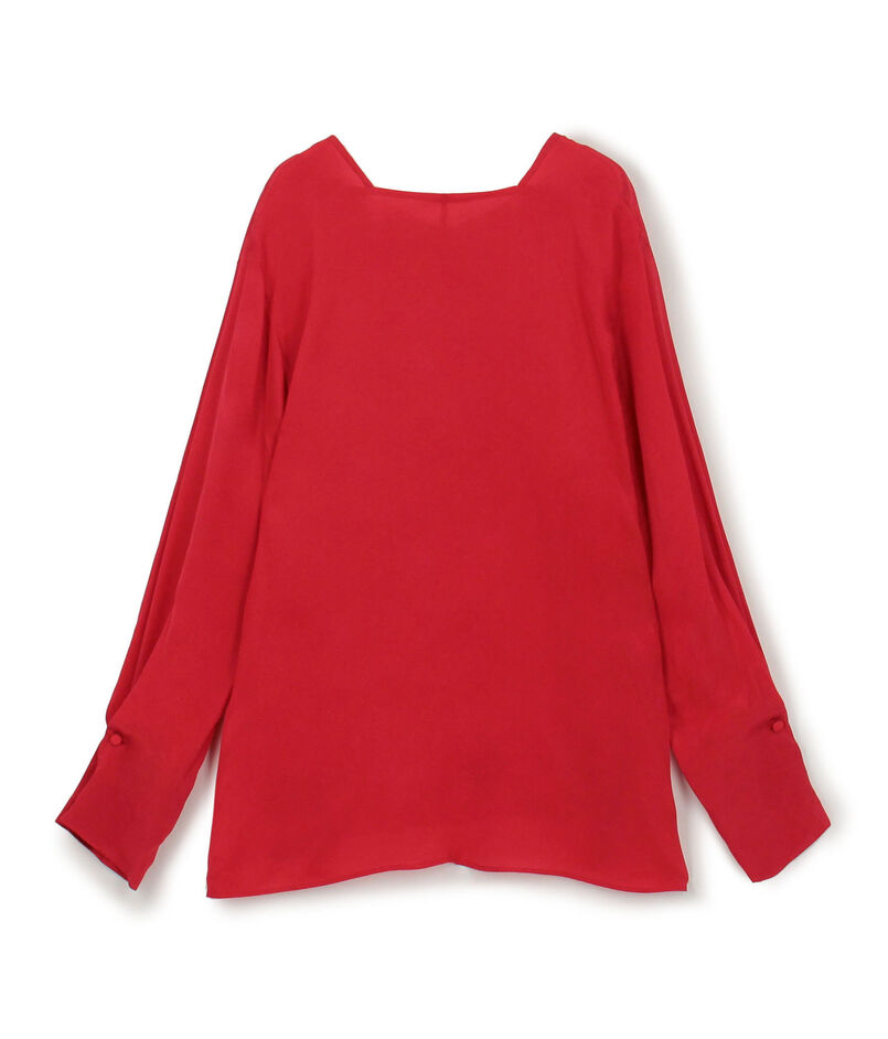 ■Cherie スクエア＆Vネックフロンタブルブラウス