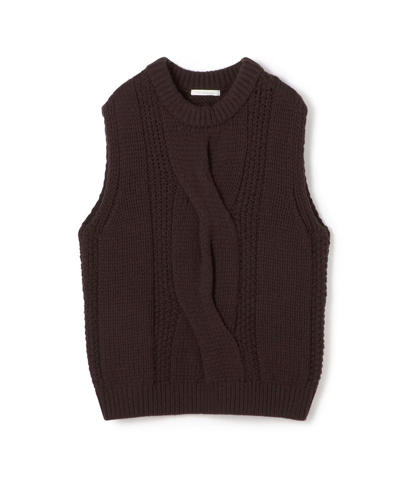 ビッグケーブル クルーネックベスト