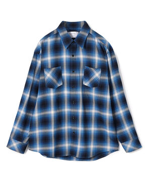 Rafu STANDARD SHIRT オンブレチェック シャツ