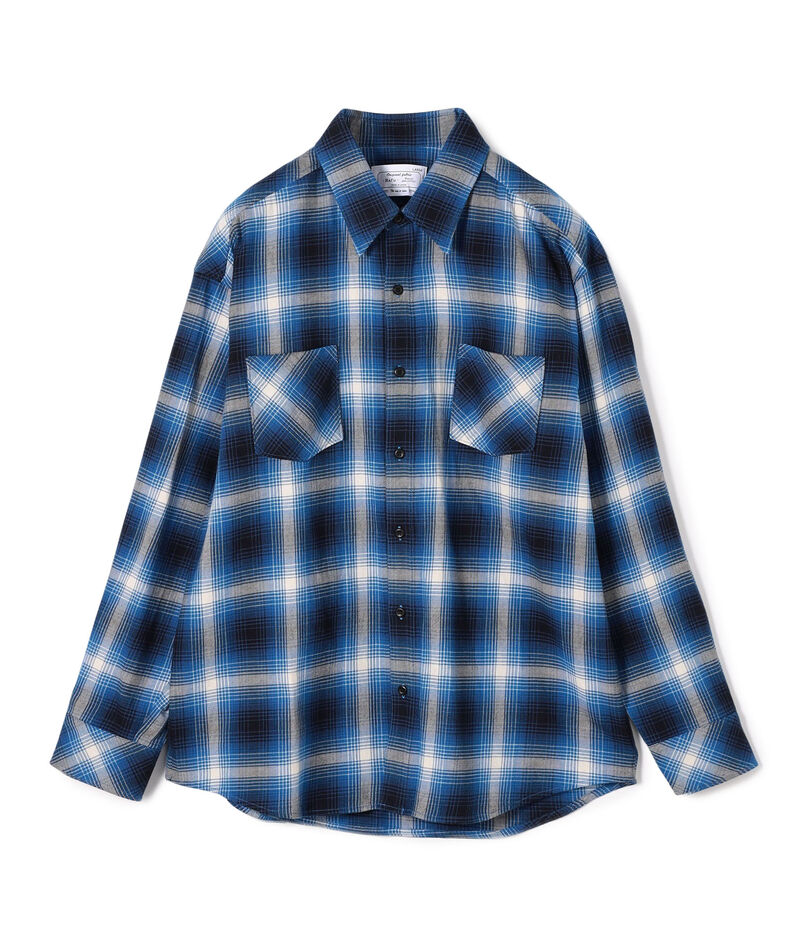 Rafu STANDARD SHIRT オンブレチェック シャツ