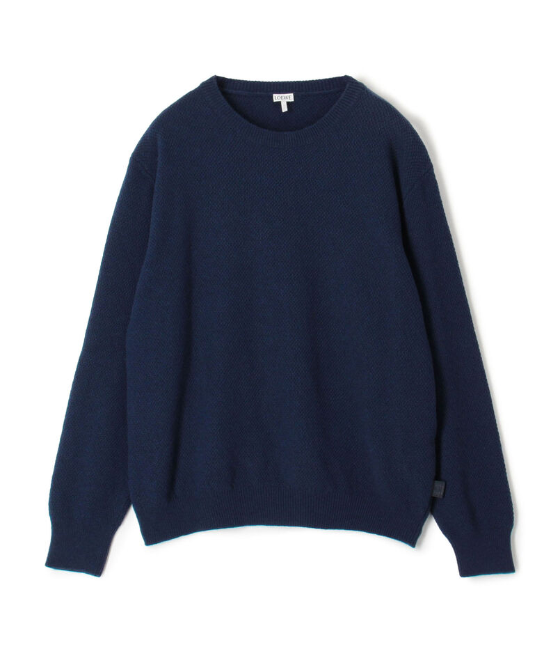 LOEWE ウールカシミヤ クルーネックプルオーバー