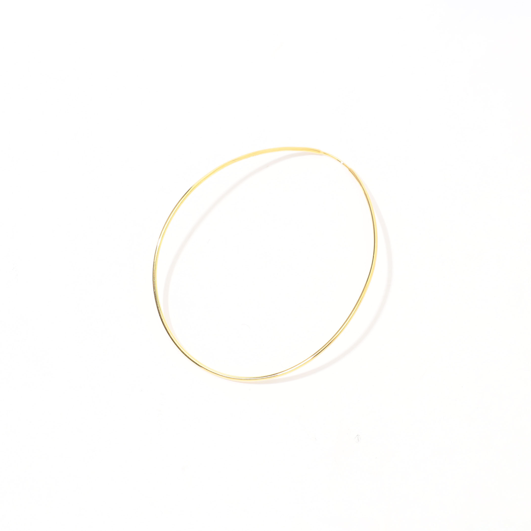 BAR Jewellery SILHOUETTE フープピアス SILHOUETTE EARRINGS | Gold – BAR Jewellery
