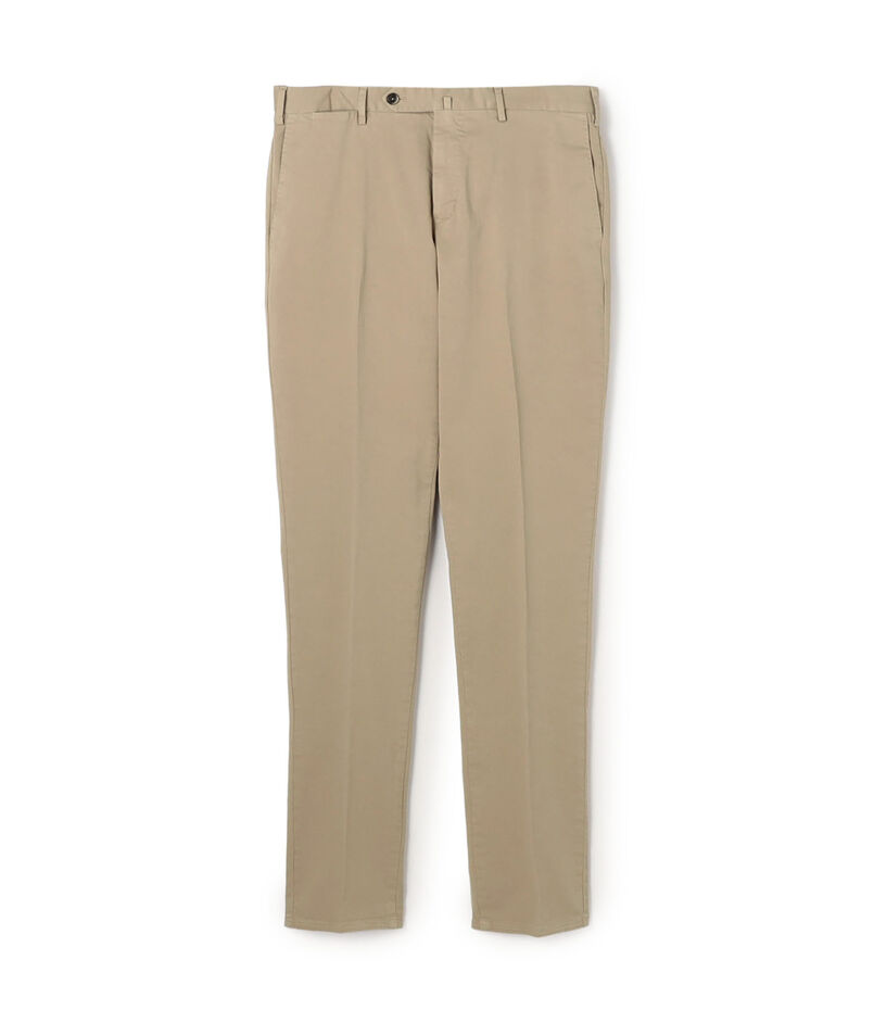 【WEB先行予約・別注】PT TORINO ウォッシュドコットン ストレッチスリムチノパンツ