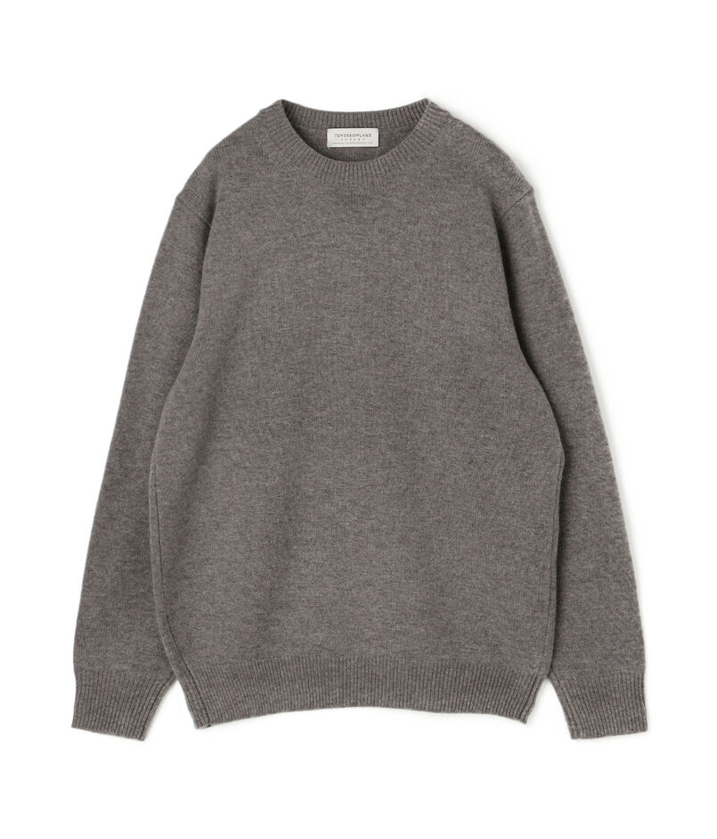 ■■■TOMORROWLAND TRICOT スーパーファインラムウール クルーネックプルオーバー