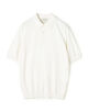 ■シルクコットン ニットポロシャツ SESIA