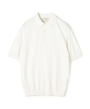 ■シルクコットン ニットポロシャツ SESIA