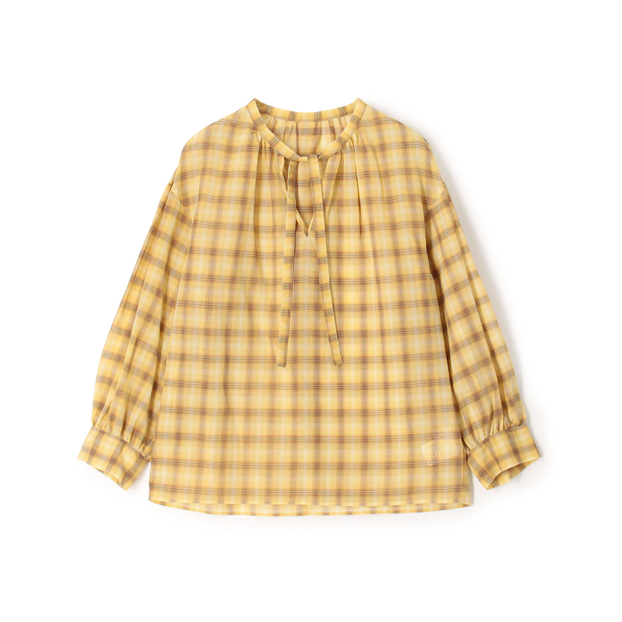 ☆新品☆トゥモローランドGALERIE VIE チェック柄 ブラウス