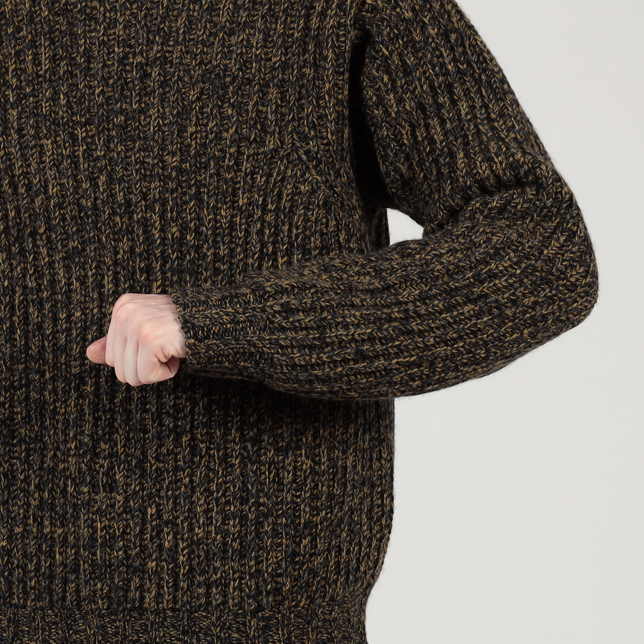 TOMORROWLAND Tricot ウールカシミヤ メランジニット タートルネック