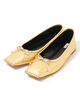 CHEMBUR SQ FLAT STUDS BALLET シューズ