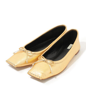 CHEMBUR SQ FLAT STUDS BALLET シューズ