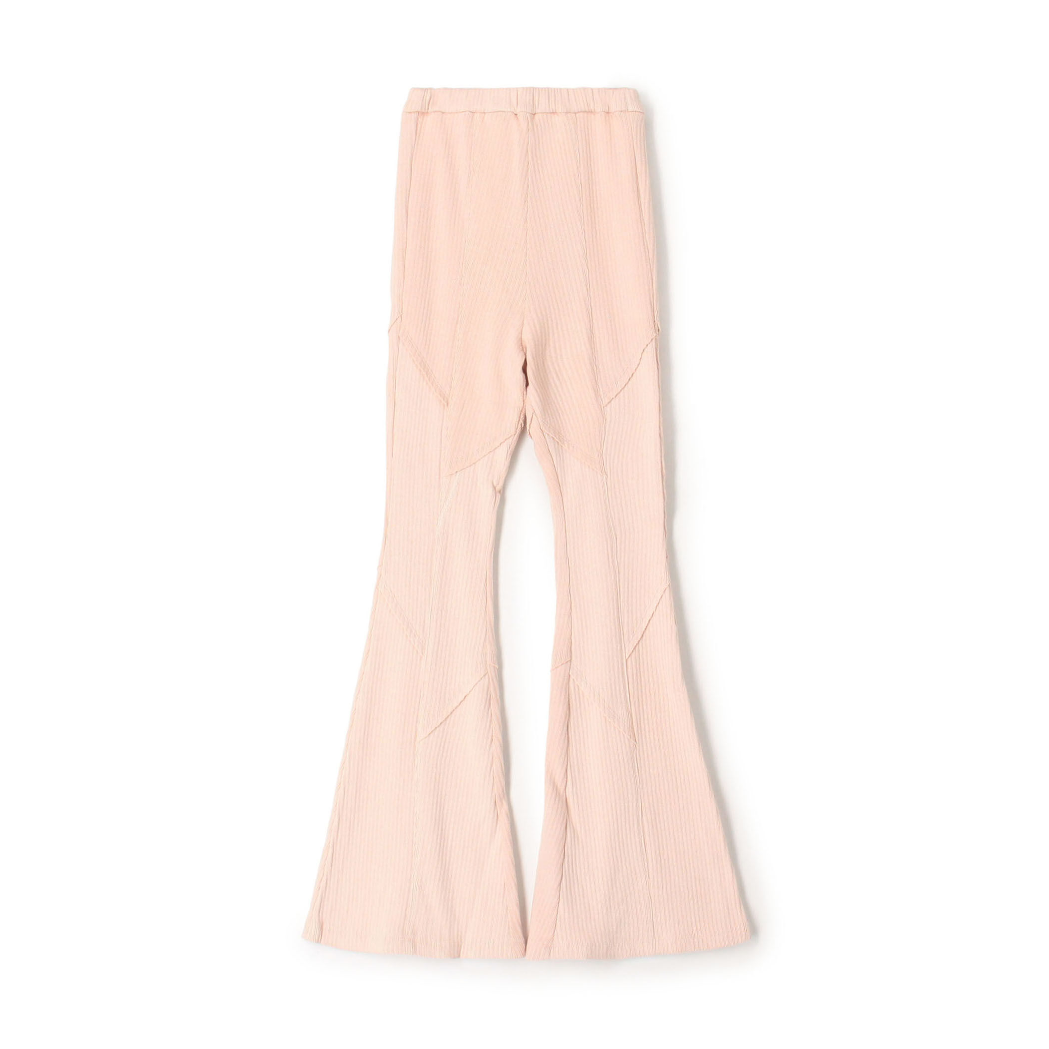 malion vintage レース リブ ニット パンツ MALION vintage RIB FLARE PANTS｜トゥモローランド 公式通販