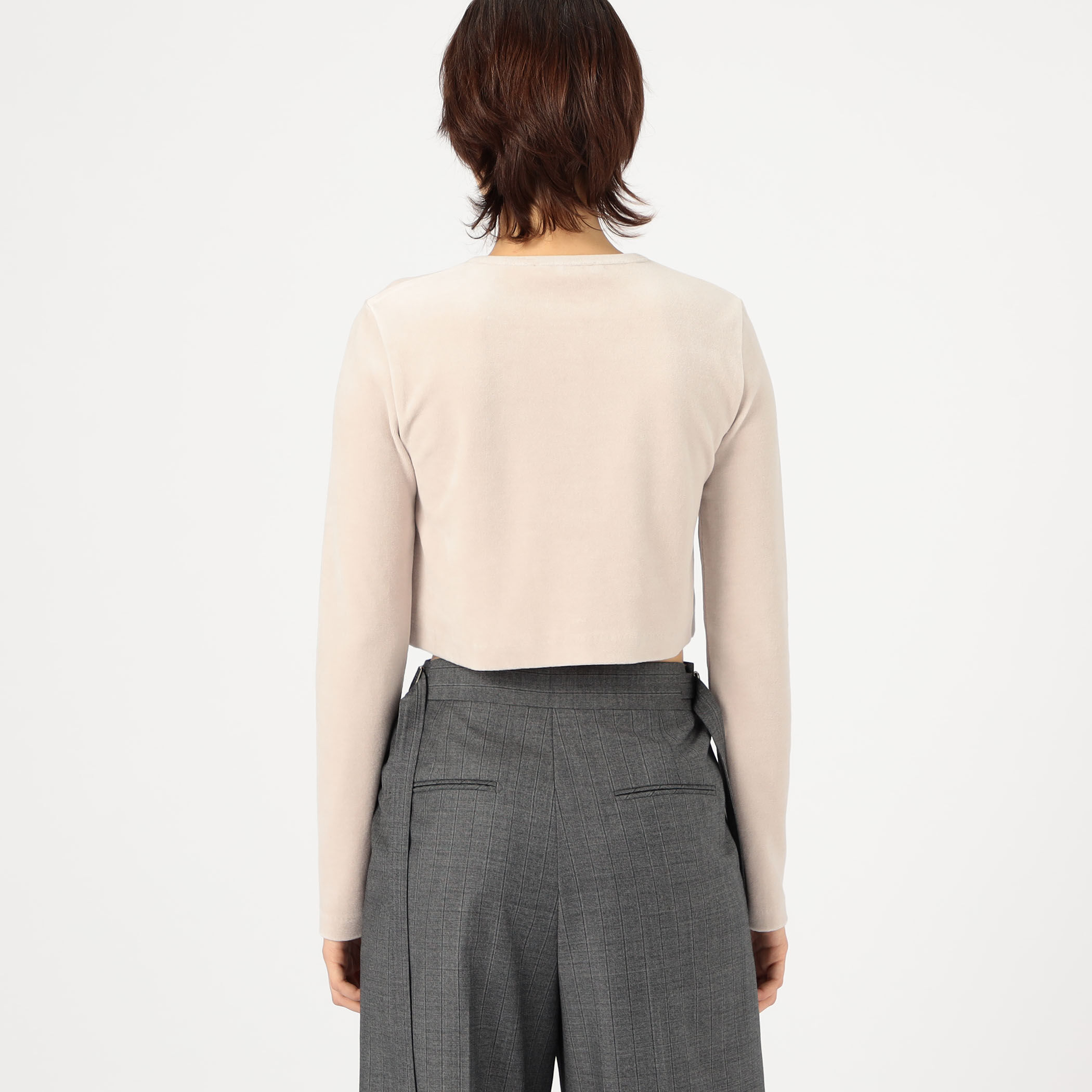 ヘビーベロア ショートカーディガン|トゥモローランド 公式通販 ヘビーベロア ショートカーディガン|トゥモローランド 公式通販