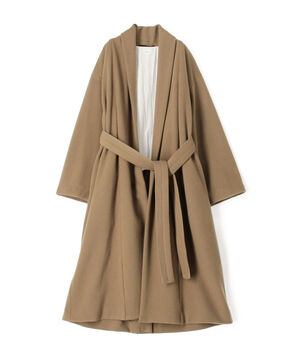 ■【別注】ATON GOWN HEAVY ROYAL FLEECE コート