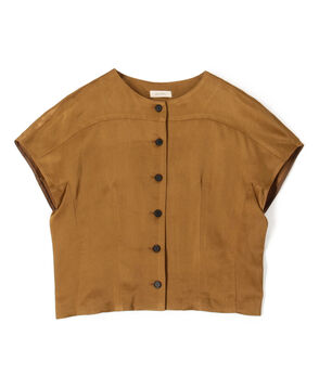 ソフトサテン フロントオープントップス