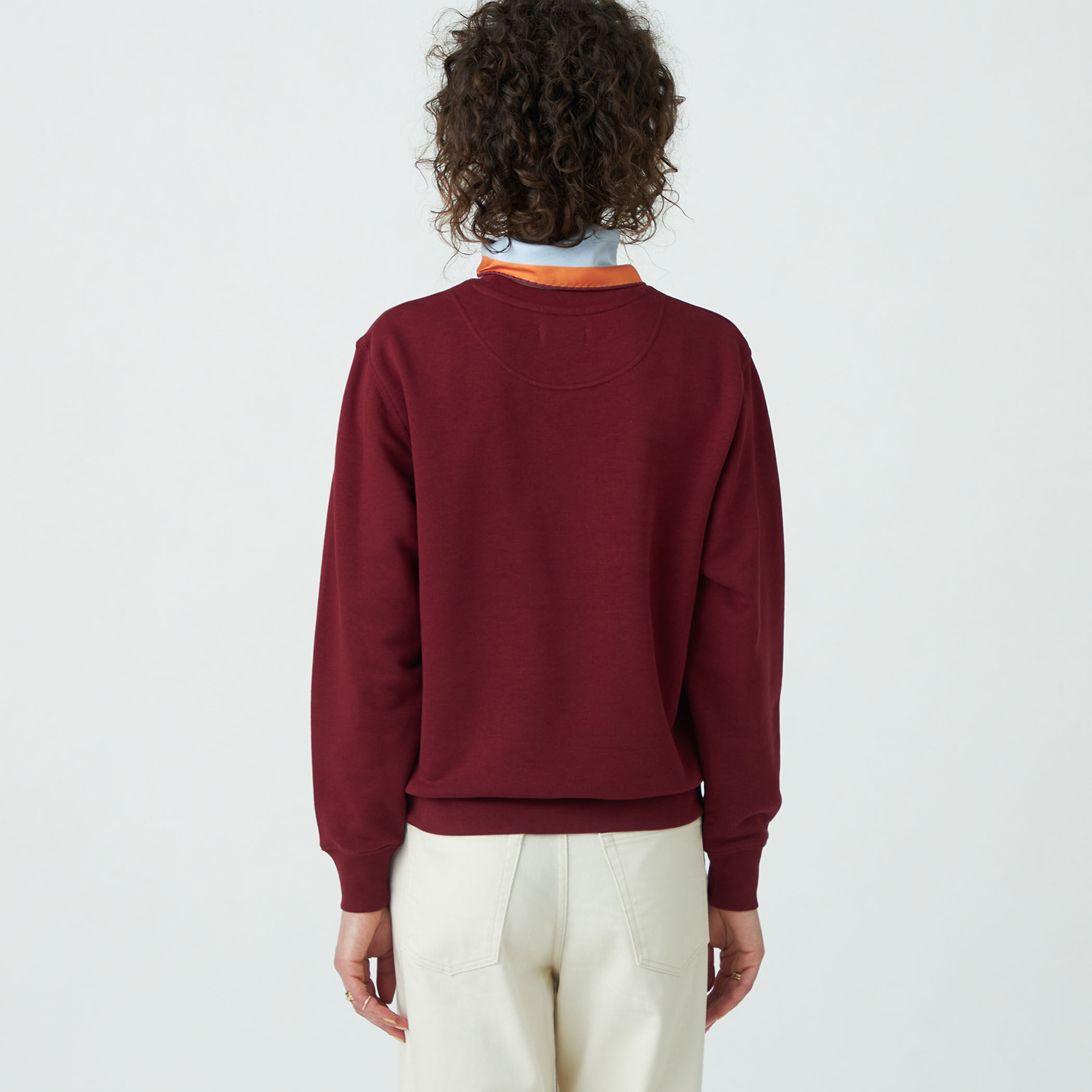 別注】Les Petits Basics コットン クルーネックプルオーバー